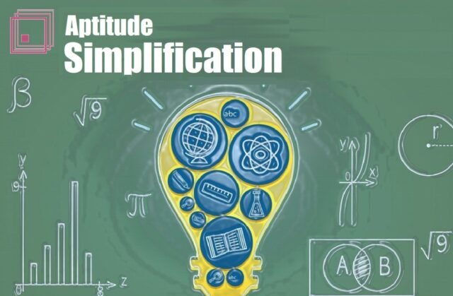 Aptitude-Simplification and Formulas